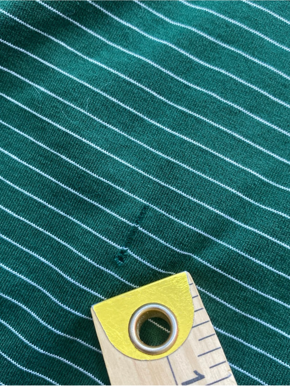 Amen Corner Masters Golf Polo Shirt Mens XL Green Striped Augusta National Flaw - Picture 2 of 10